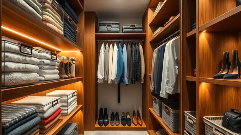 maximize closet storage space