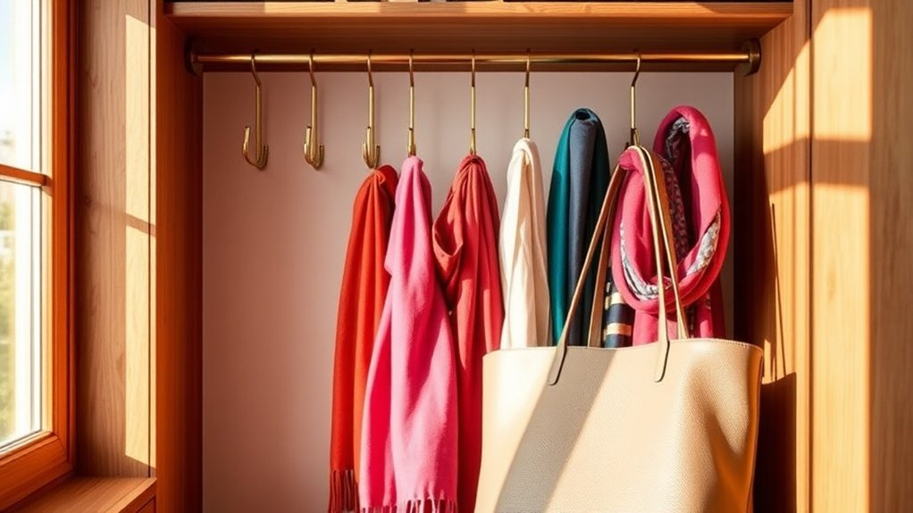 maximize closet vertical space
