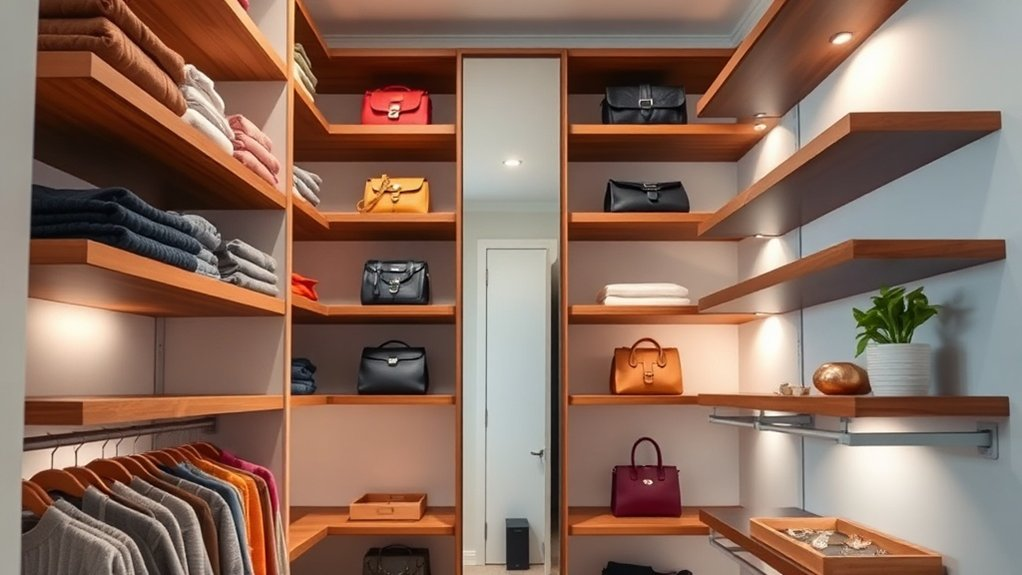 maximize closet vertical space