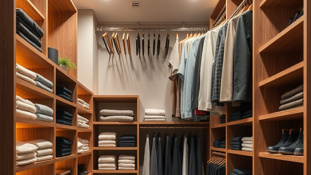 maximize closet vertical space