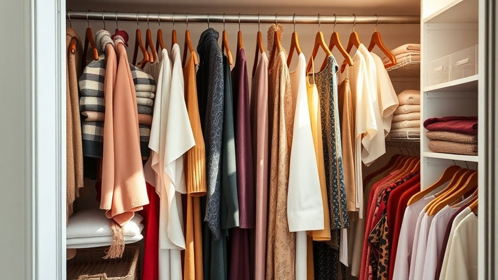 maximize closet vertical space