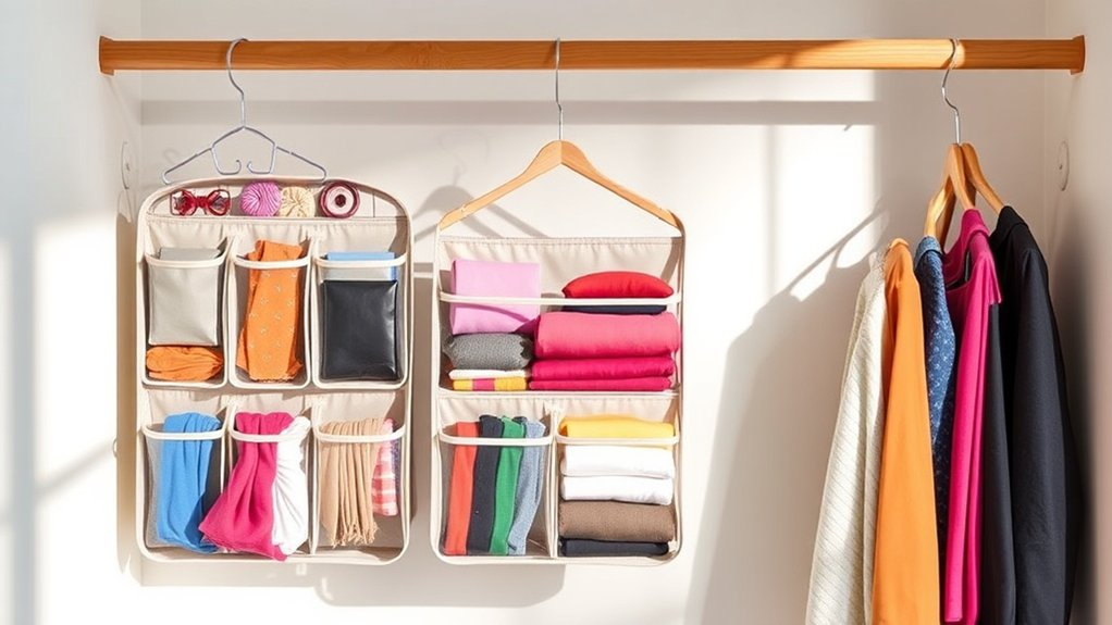 maximize closet vertical space