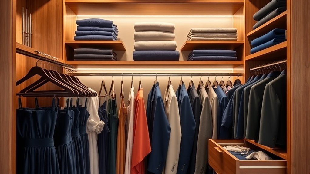 maximize closet vertical space