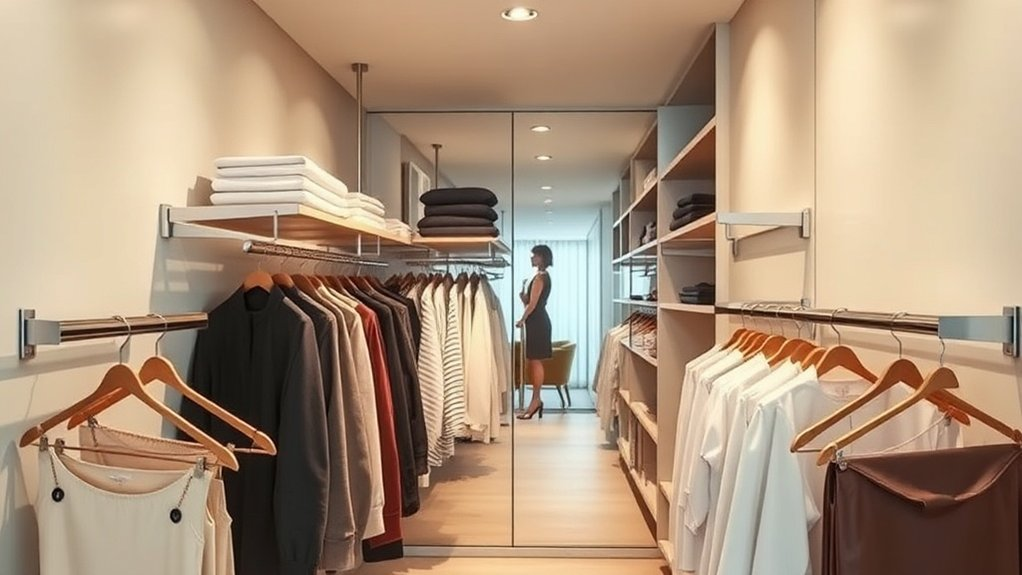 maximize closet vertical space
