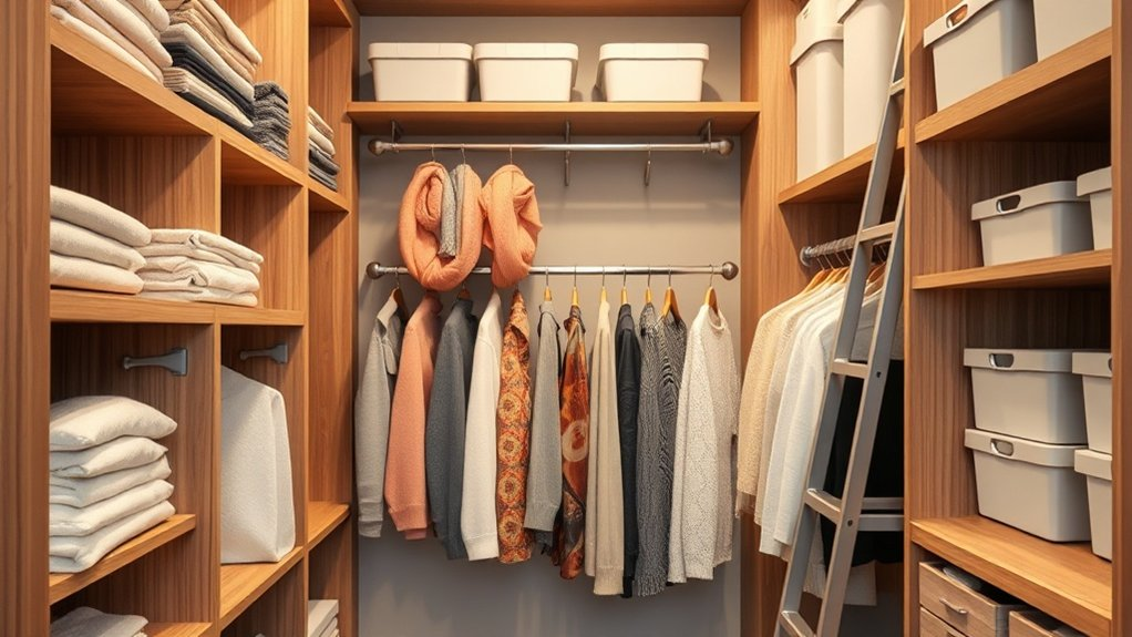maximize closet vertical storage
