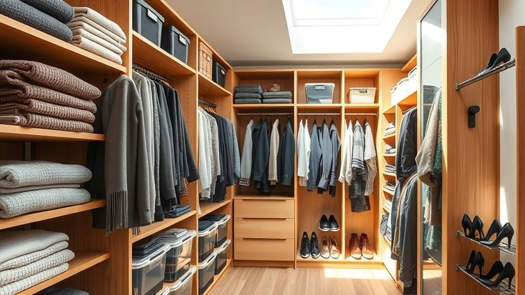 maximize closet vertical storage