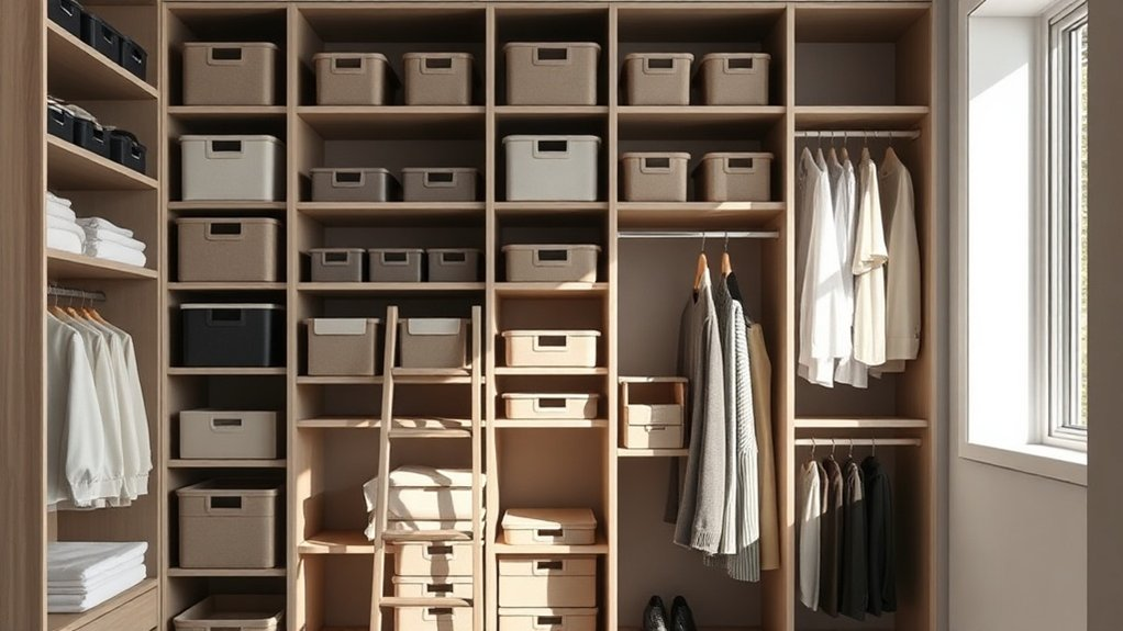 maximize closet vertical storage