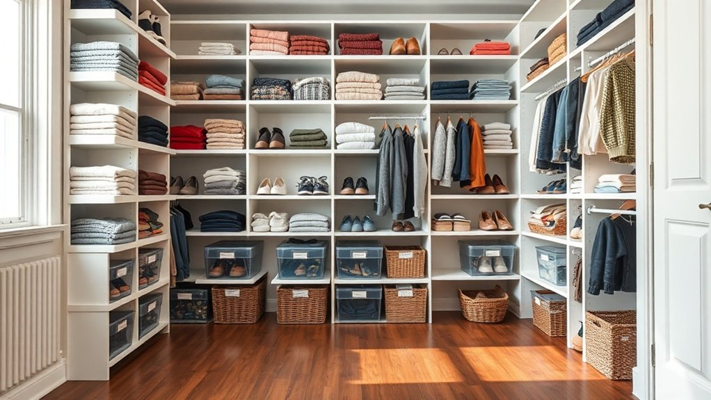 maximize closet vertical storage