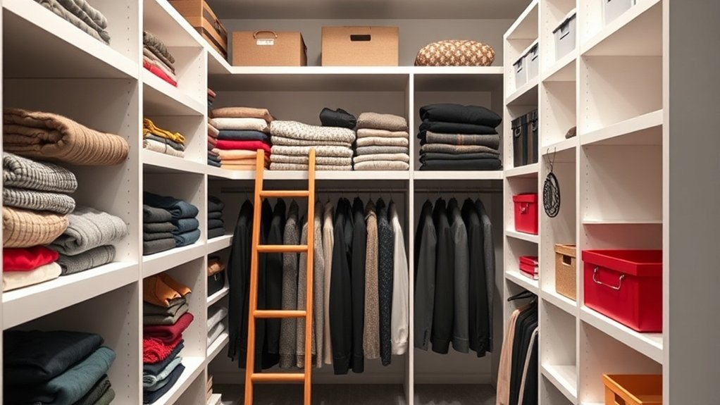 maximize closet vertical storage