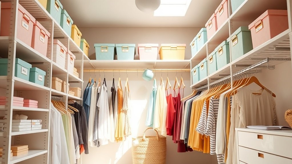 maximize closet vertical storage