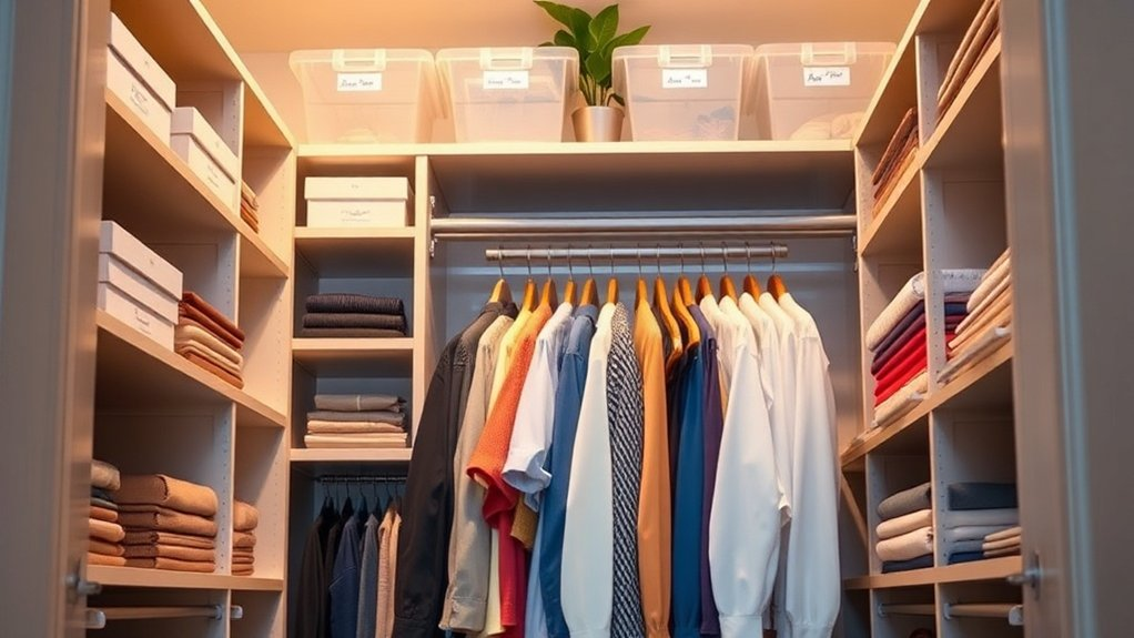 maximize closet vertical storage