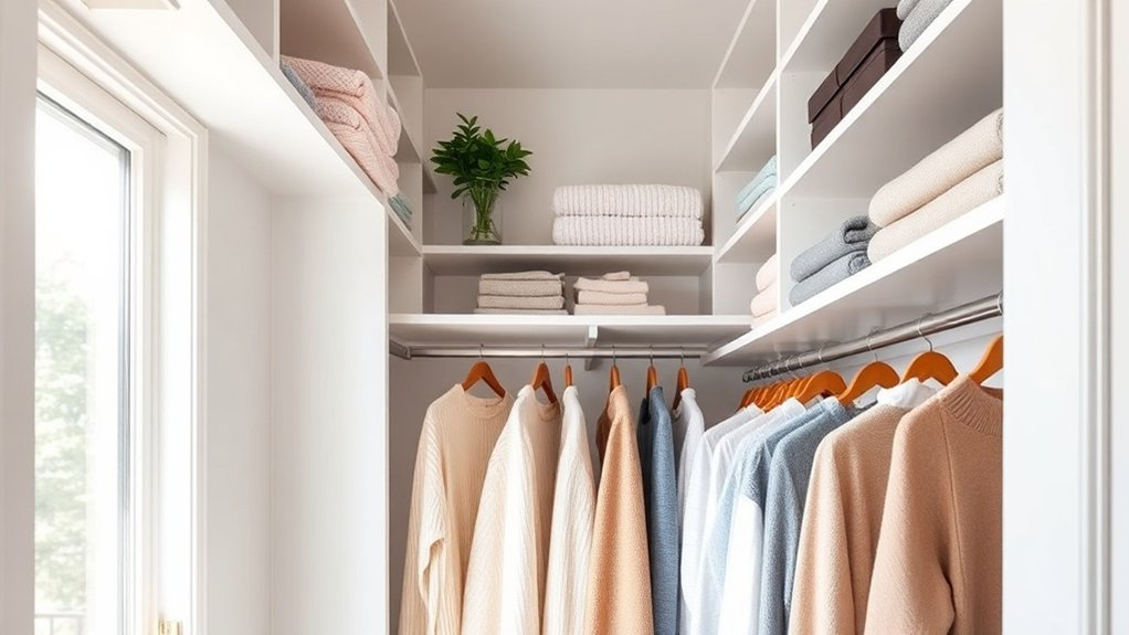 maximize closet vertical storage