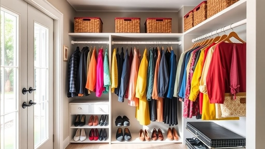 maximize closet vertical storage