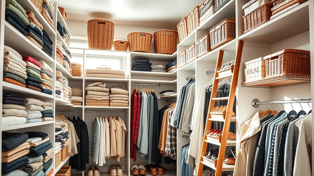 maximize closet vertical storage