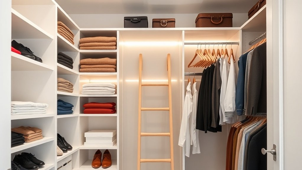 maximize closet vertical storage