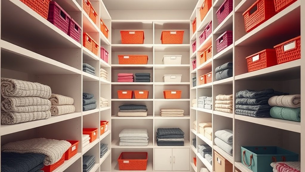 maximize closet visibility and space