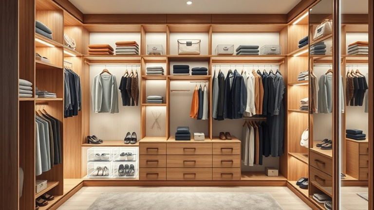 maximize small closet space