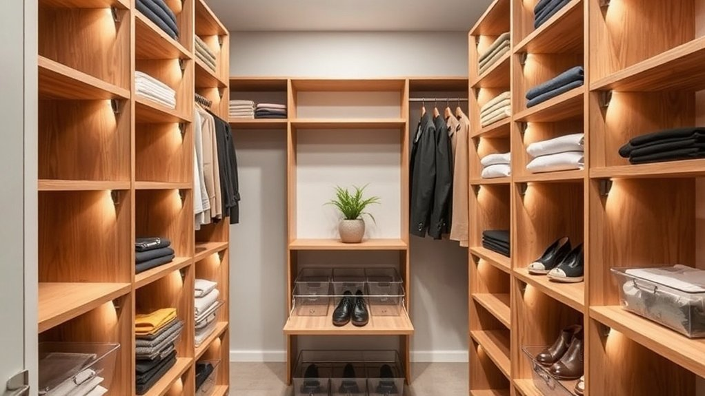 maximize small closet space