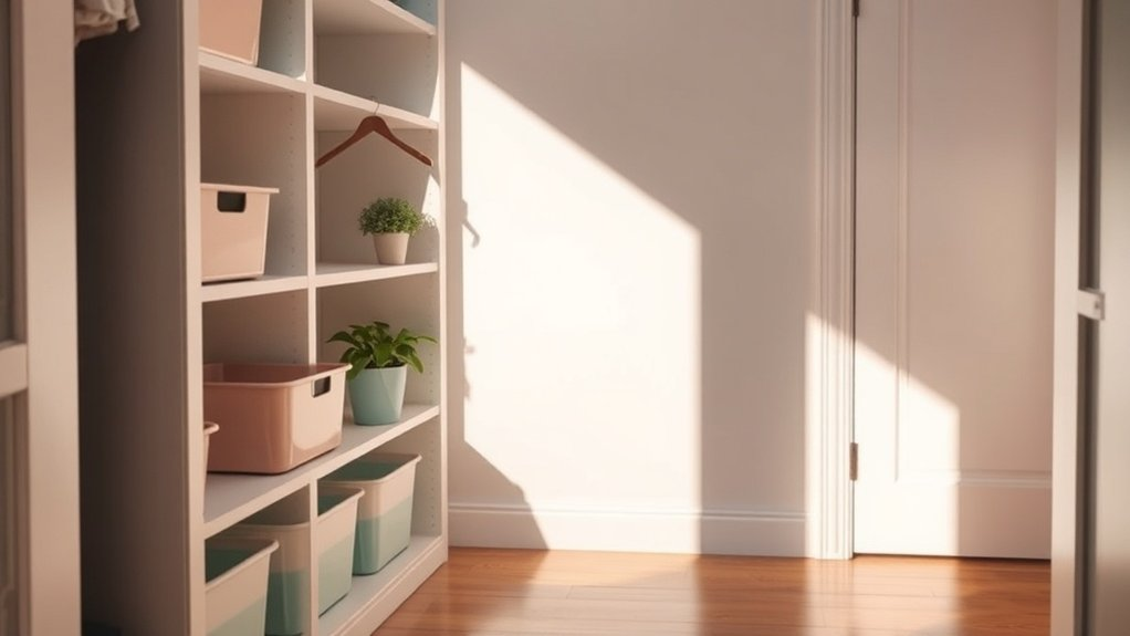 maximize small closet space