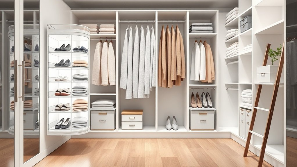 maximize small closet space