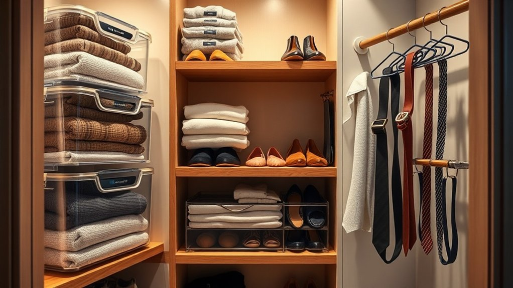 maximize small closet space