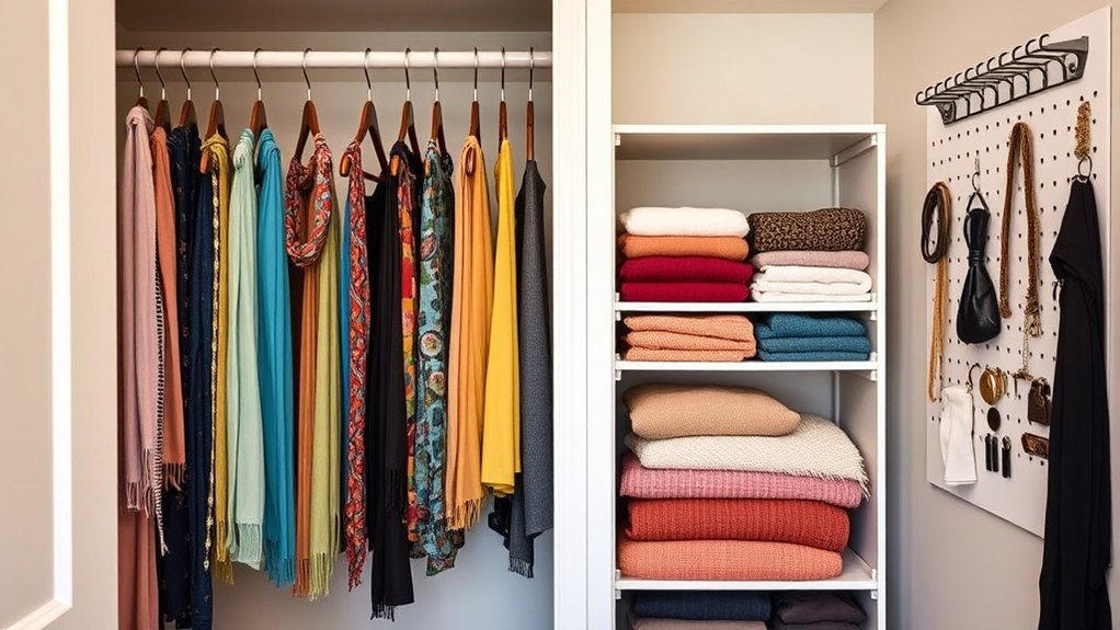 maximize small closet space