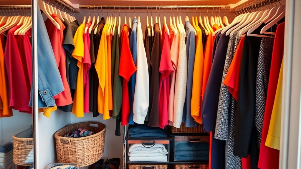 maximize small closet space