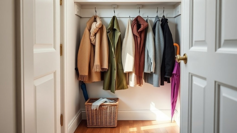 maximize small closet space