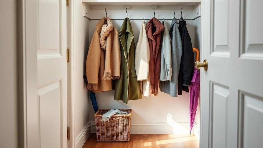 maximize small closet space