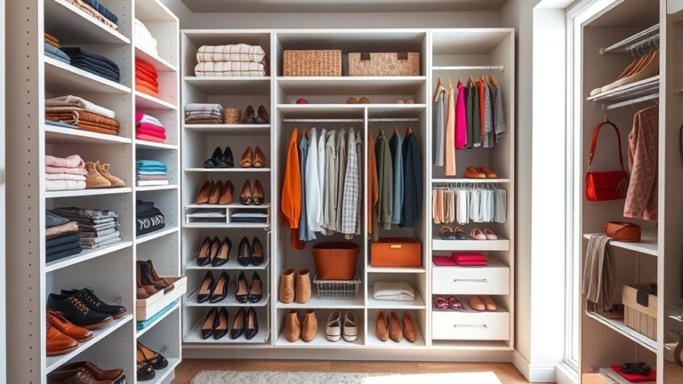 maximize small closet space