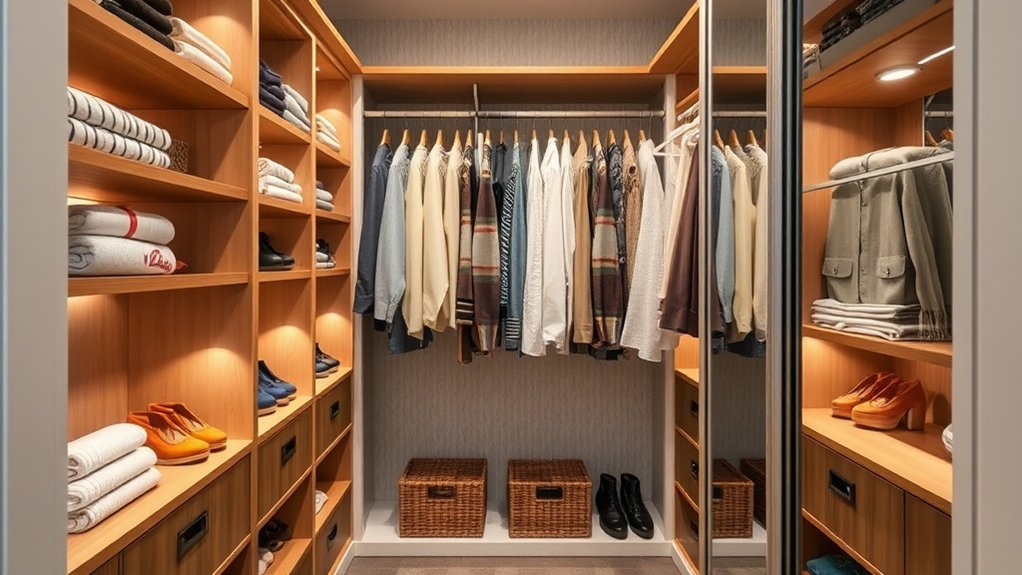 maximize small closet space