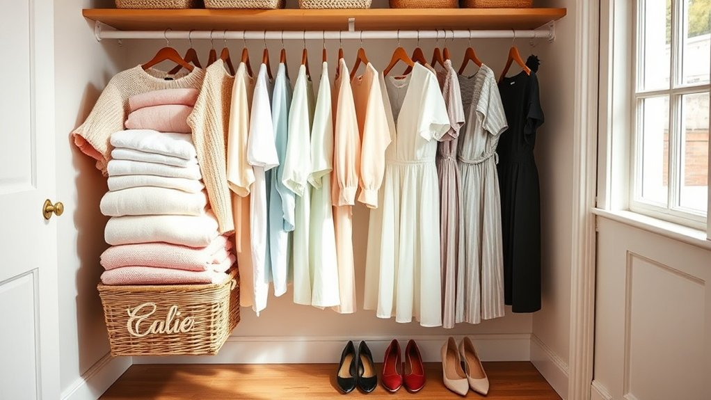 maximize small closet space