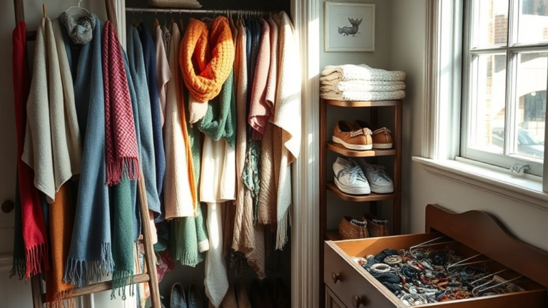 maximize space minimize clutter