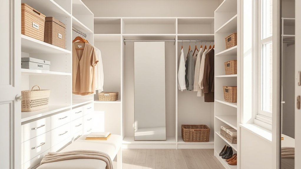 maximize space minimize clutter