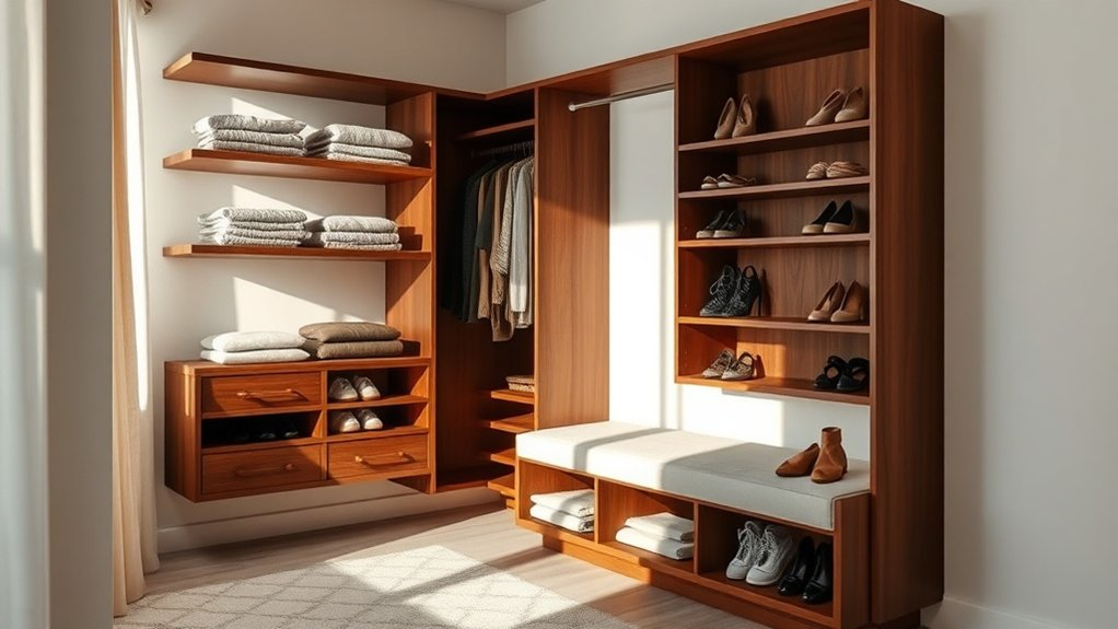 maximize space with multifunctional furniture