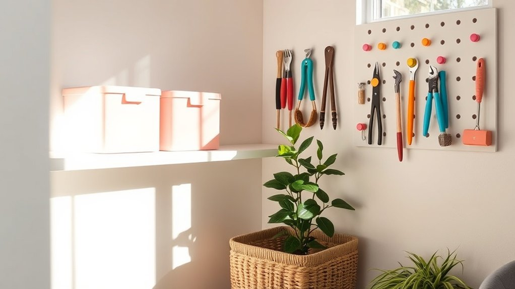 maximize space with organization