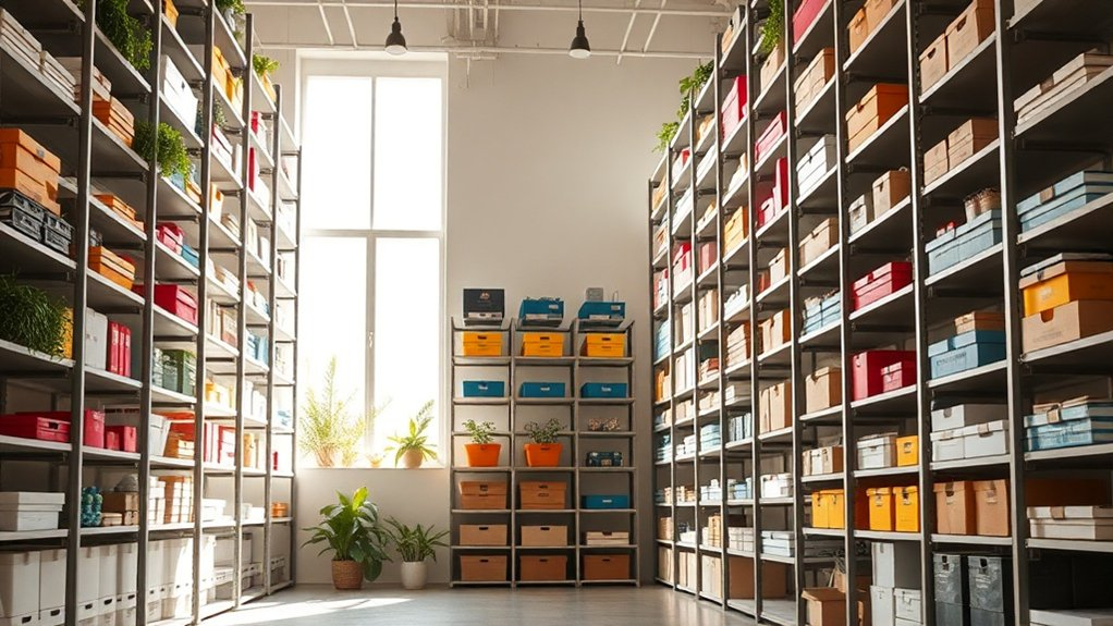 maximize space with vertical storage