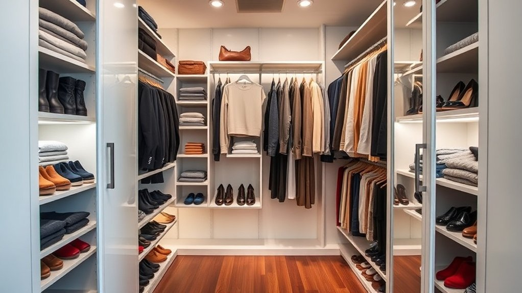maximize vertical closet storage