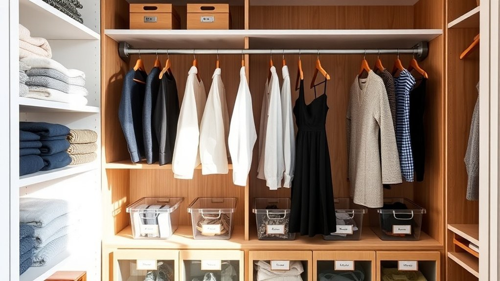 maximize vertical closet storage