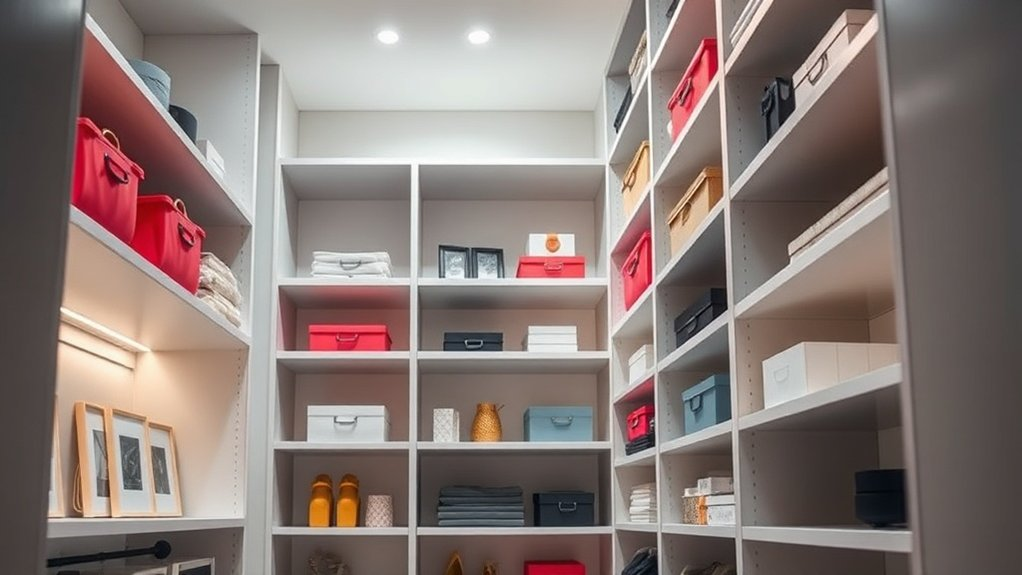 maximize vertical closet storage