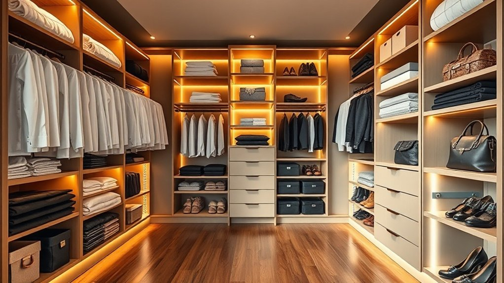 maximize vertical closet storage