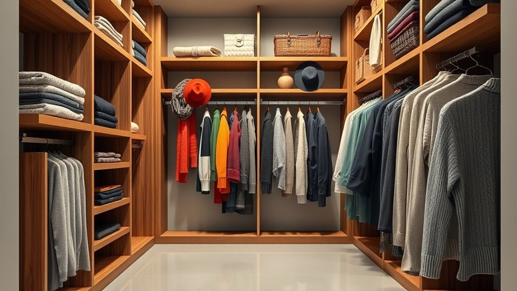 maximize vertical closet storage