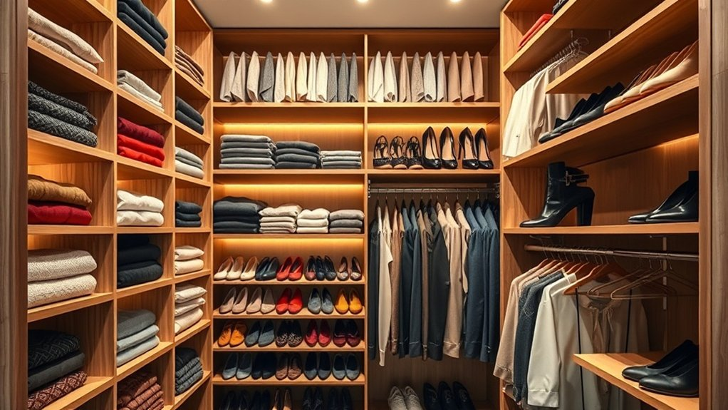 maximize vertical closet storage