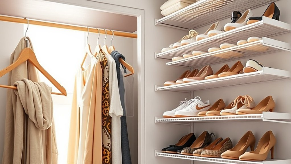 maximize vertical storage space