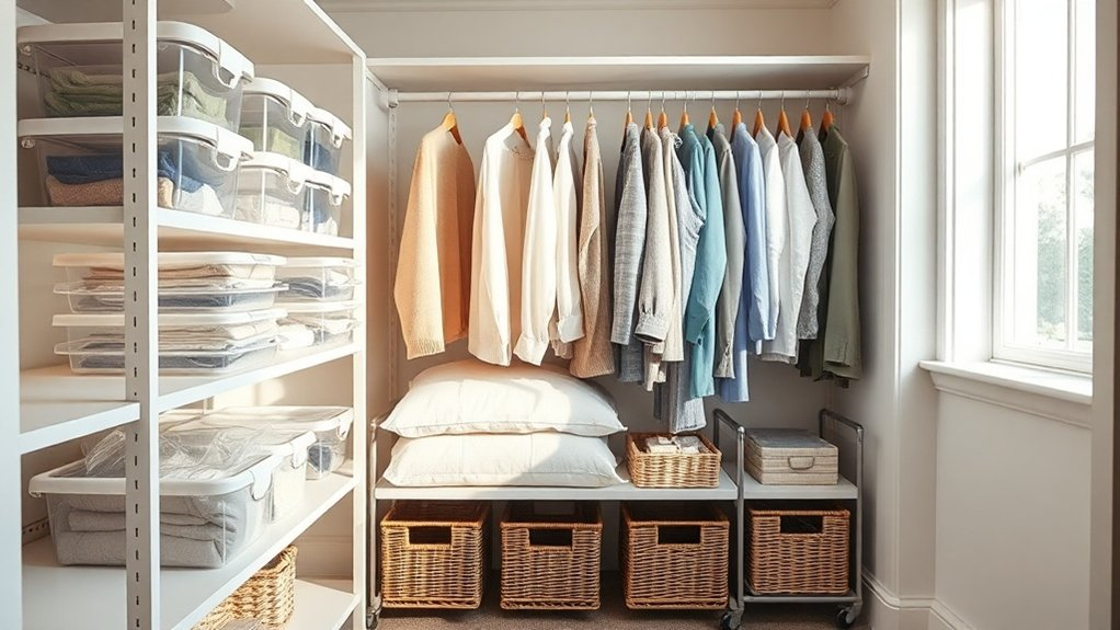 maximize vertical storage space