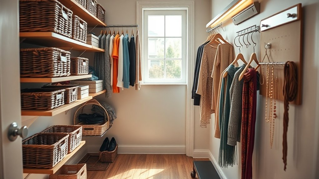 maximize vertical storage space