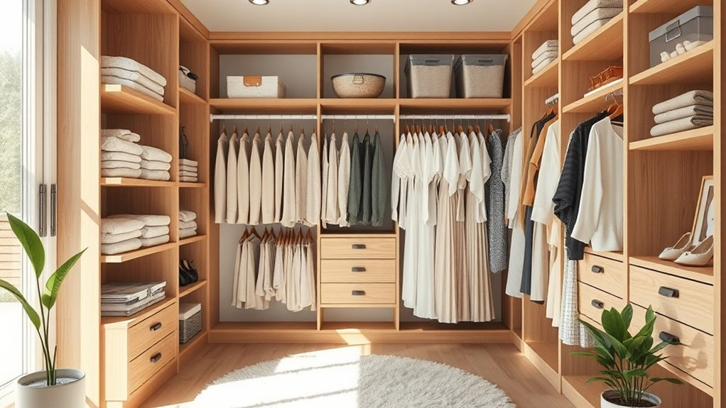 maximize wardrobe storage solutions