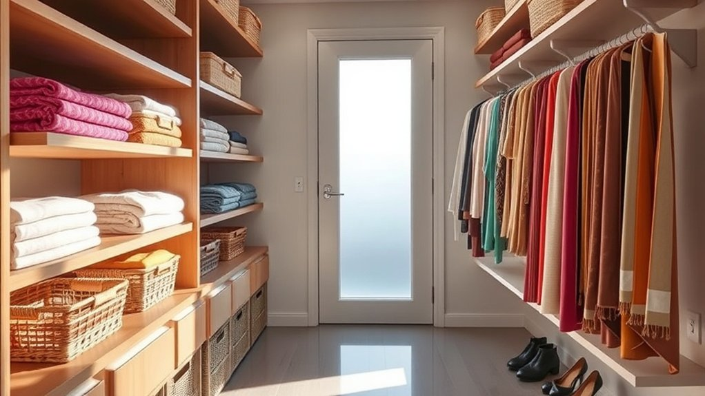 maximizing small closet space