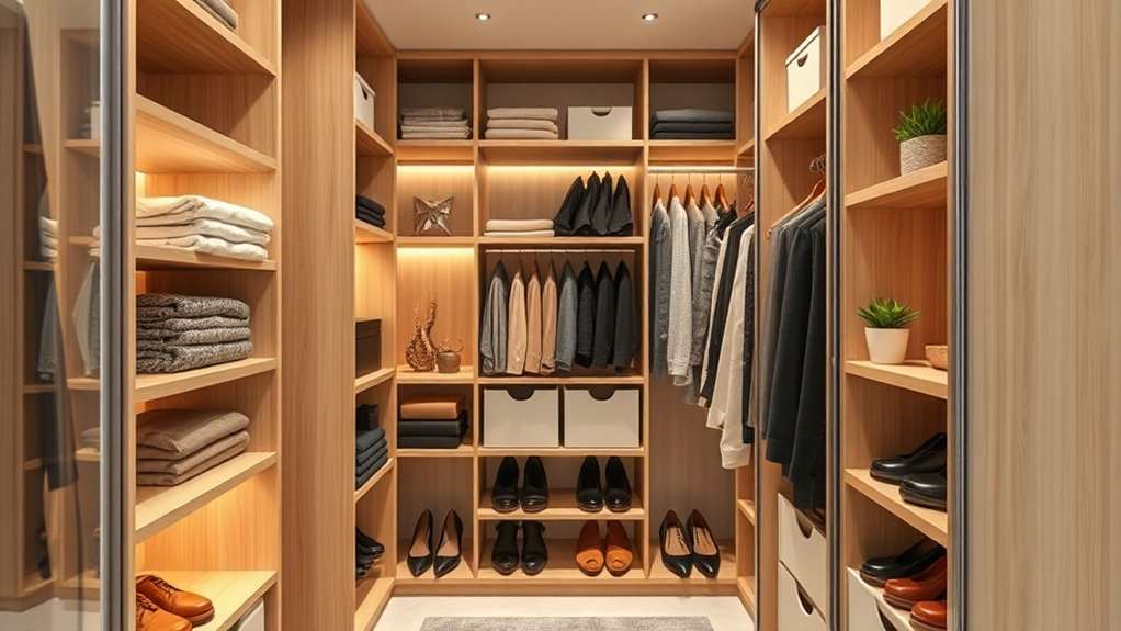 maximizing space in closets