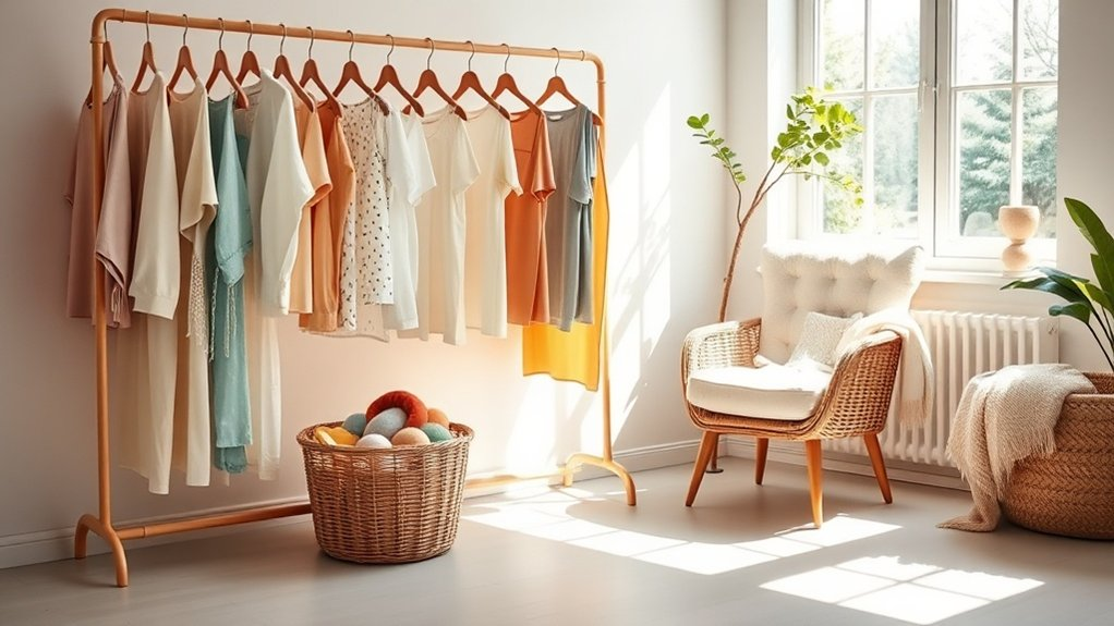mindful minimalism for closets